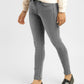 Women's 711 Grey Skinny Fit Mid Rise Jeans - 8e2f4951-0423-442a-8c77-3bc11243cf9f View
