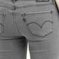 Women's 711 Grey Skinny Fit Mid Rise Jeans - f5a823c0-1334-448e-ae1a-9126908c490c View
