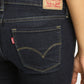 Women's 711 Blue Skinny Fit Mid Rise Jeans - 285b3b21-e6ce-4f77-accc-c4e9c6b3f408 View