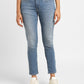 Women's 711 Blue Skinny Fit Mid Rise Jeans - c3e528cb-f3cf-4ca8-a9a7-5a4b99631fca View