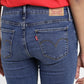 Women's 711 Blue Skinny Fit Mid Rise Jeans - 916dada1-9535-4819-8e81-6cd5462798a2 View