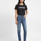 Women's 711 Blue Skinny Fit Mid Rise Jeans - 5fcd3b17-8e00-4311-9a23-07a9f927eb6c View