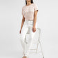 Women's 711 White Skinny Fit Mid Rise Jeans - 99a781a5-800f-475e-8dd0-16c703bc279a View