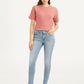 Women's 711 Blue Skinny Fit Mid Rise Jeans - 3ee3b540-9403-458c-a203-8262e85ee6f6 View