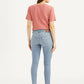 Women's 711 Blue Skinny Fit Mid Rise Jeans - 3b4020c4-813d-4d3b-a579-d9f1fc949fb1 View