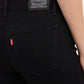 Women's 710 Black Skinny Fit Mid Rise Jeans - 2c5951de-5cf1-44a4-9569-f425d6ec974a View