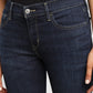 Women's 710 Blue Skinny Fit Mid Rise Jeans - 2cf26591-af20-460c-b3f0-6e3b2d25a1bd View