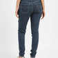 Women's 710 Blue Skinny Fit Mid Rise Jeans - 5222d3c7-94a3-470e-a0a0-4c6d2e67ebbb View