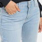 Women's 710 Blue Skinny Fit Mid Rise Jeans - 0f8dff67-86e0-4d94-8183-dc4f3b99333d View