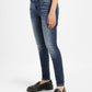 Women's 710 Blue Skinny Fit Mid Rise Jeans - 1a7724b1-aa35-4960-a486-5f2f268bafd6 View
