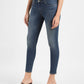 Women's 710 Blue Skinny Fit Mid Rise Jeans - 959949b2-9c60-4130-a9b0-b40bb7d762ca View