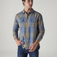 Men's Checkered Relaxed Fit Shirt - Styleshot View