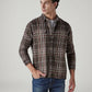 Men's Checkered Relaxed Fit Shirt - Styleshot View