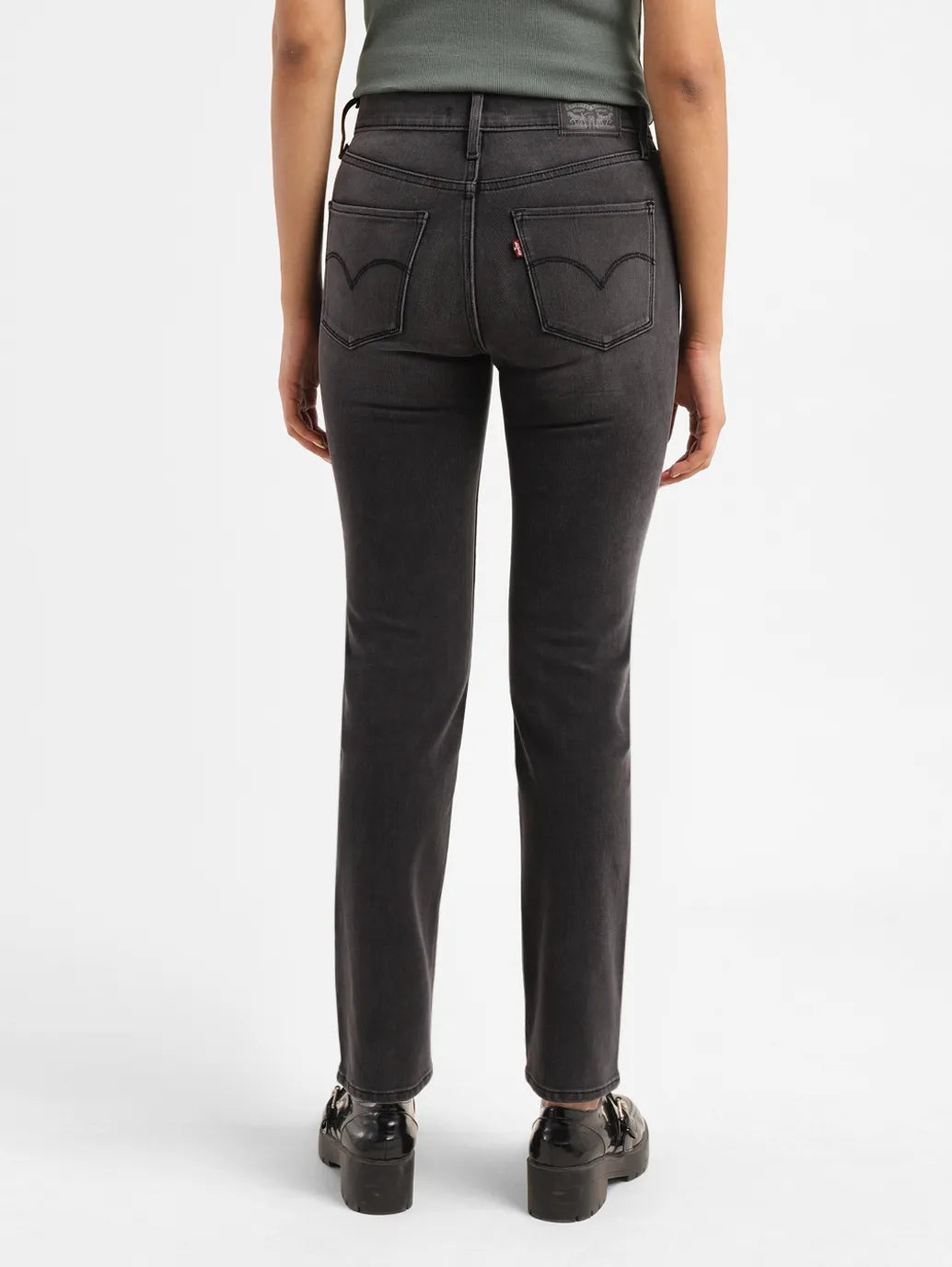 Women's 312 Grey Straight Fit Mid Rise Jeans - c0ab8626-54cb-448c-adaf-9ce4c836536f View