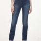Women's 312 Blue Straight Fit Mid Rise Jeans - Front View