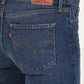 Women's 312 Blue Straight Fit Mid Rise Jeans - 6 View