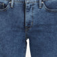 Women's 312 Blue Straight Fit Mid Rise Jeans - Detail View