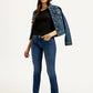 Women's 312 Blue Straight Fit Mid Rise Jeans - Styleshot View