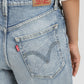 Women's Mid Rise Ribcage Straight Fit Jeans - da8ccbc4-ac80-4f31-9534-5c69c2a383c5 View
