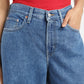 Women's Blue Ribcage Straight Ankle Fit High Rise Jeans - e83d80ff-411d-4e8e-9661-29e7ef2f732f View