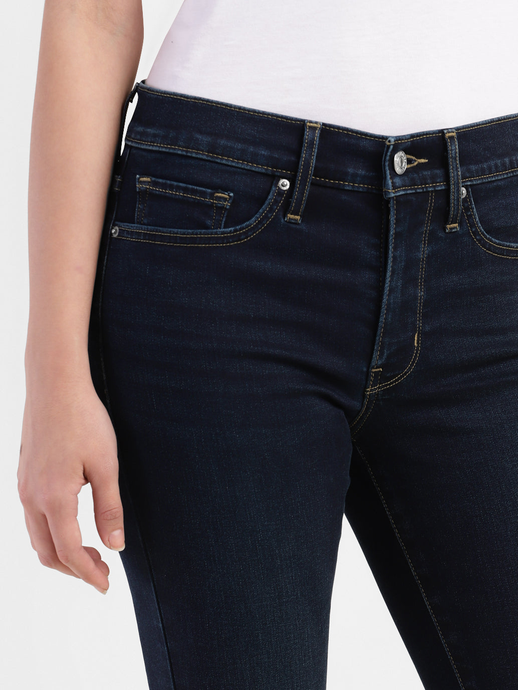 Women's 311 Blue Skinny Fit Mid Rise Jeans - 7e9437c4-2a7d-486e-82d0-e036916097fc View