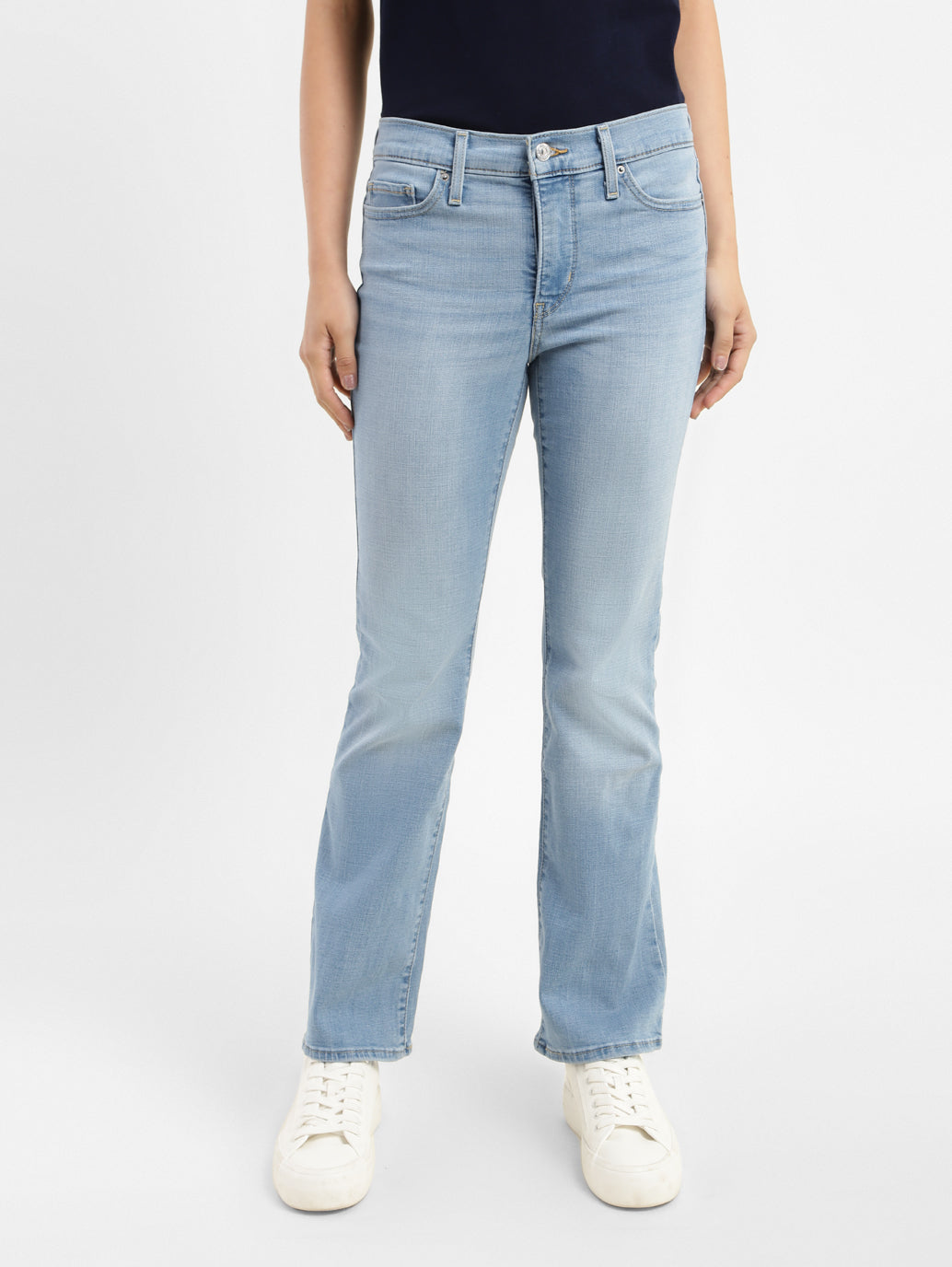 Women's 315 Blue Flared Fit High Rise Jeans - aba94946-a721-41aa-87e4-37c88e044575 View