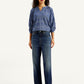 Women's 315 Blue Flared Fit High Rise Jeans - 20 View
