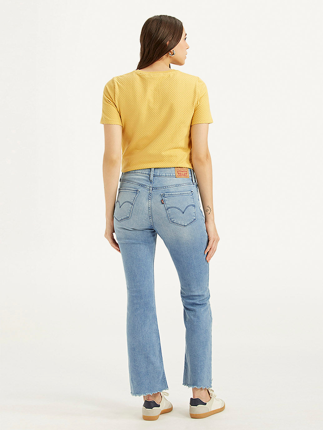 Women's 315 Blue Flared Fit High Rise Jeans - befa58d8-2e7f-45ea-85d5-737da54f5e4e View