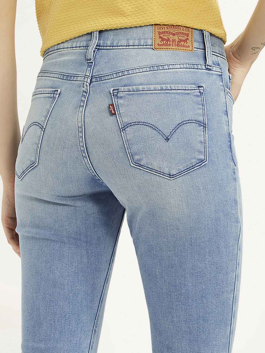 Women's 315 Blue Flared Fit High Rise Jeans - 0288964b-5490-4743-83d6-852c27a7208d View