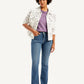 Women's 315 Blue Flared Fit High Rise Jeans - Styleshot View