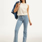 Women's 315 Light Blue Flared Fit High Rise Jeans - Styleshot View