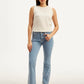 Women's 315 Light Blue Flared Fit High Rise Jeans - Front View