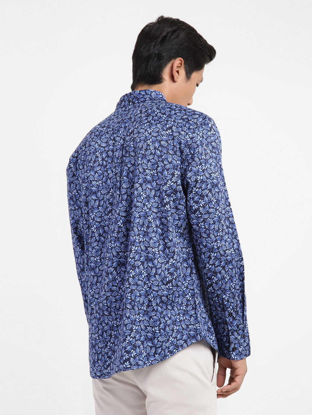 Men's All Over Print Spread Collar Shirt - 0f4e2599-a393-4fa8-a84d-b10104d9468d View