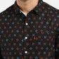 Men's Geometric Print Spread Collar Shirt - 3d7f90bd-481b-4079-bac8-f214cbf23b55 View