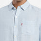Men's Solid Spread Collar Linen Shirt - e951344f-925c-4385-a400-0a04c5d4ab92 View