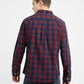 Men's Checkered Slim Fit Shirt - 922fcb81-d4fb-45f9-9822-555893c9b9fe View