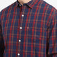 Men's Checkered Slim Fit Shirt - 412b7a2e-eda3-4101-b406-45a0f4717d1f View