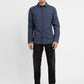 Men's Geometric Print Slim Fit Shirt - 874600df-77c1-486e-89ba-6e66d0475618 View