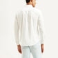 Men's Solid Slim Fit Shirt - Back View