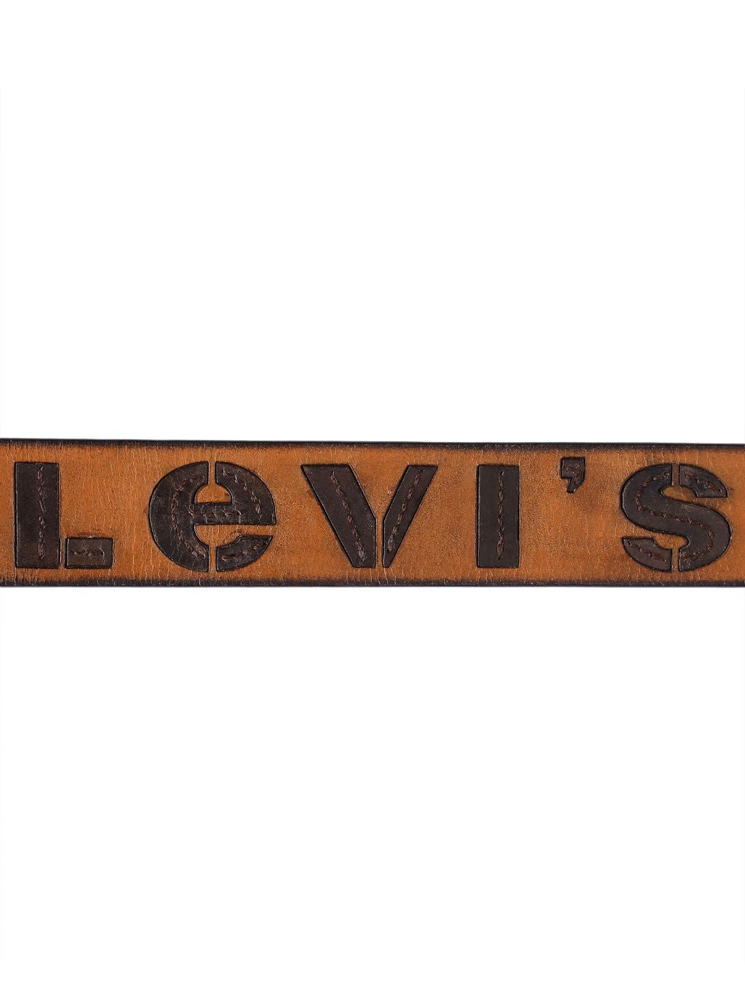 Men's Tan Textured Belt - 224f2a77-8d97-4810-8b0c-64f7d892970c1742204264488-Men-Textured-Leather-Belt-8111742204264347-4 View