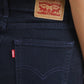 Women's 725 Blue Flared Fit Mid Rise Jeans - a5dde542-f4d9-43ab-86a4-dd90f01b755b View