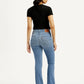 Women's 725 Med Indigo Flared Fit High Rise Jeans - Back View