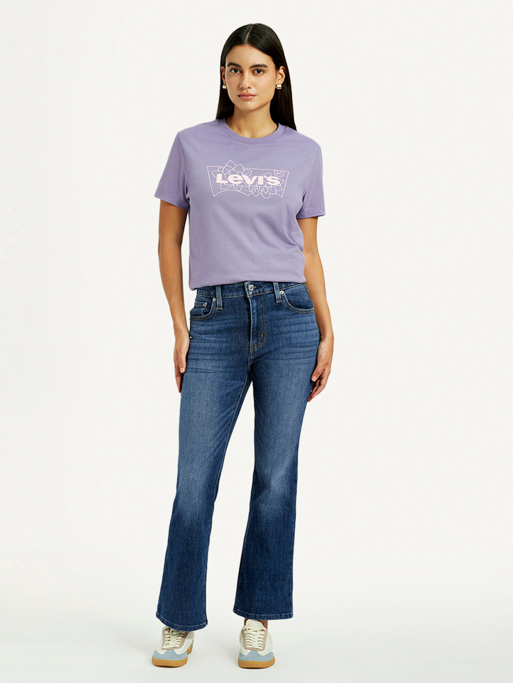 Women's 725 Dark Indigo Bootcut Fit High Rise Jeans