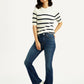 Women's 725 Dark Indigo Bootcut Fit High Rise Jeans - Styleshot View