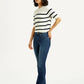 Women's 725 Dark Indigo Bootcut Fit High Rise Jeans - Side View
