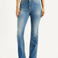 Women's 725 Med Indigo Flared Fit High Rise Jeans - Front View
