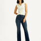 Women's 725 Dark Indigo Bootcut Fit High Rise Jeans - Styleshot View