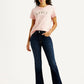 Women's 725 Dark Indigo Bootcut Fit High Rise Jeans - Styleshot View