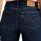 Women's 725 Dark Indigo Bootcut Fit High Rise Jeans - Detail View