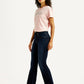 Women's 725 Dark Indigo Bootcut Fit High Rise Jeans - Side View